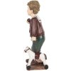 Clayre & Eef 6PR5730 Decoratie Kind Bruin Groen 6x5x15 cm