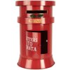 Clayre & Eef 6Y5856 Brievenbus rood Ø24x38 cm Brieven naar de Kerstman