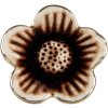 Clayre & Eef Keramische deurknop Ø5x3cm Beige Bruin Antiek Look
