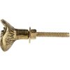 Clayre & Eef 66060 Deurknop goud Ø 3x3 cm barokstijl meubelknop metaal