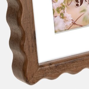 ZEP Houten fotolijst Lione Bruin Natuur 13x18 tot 30x40 Passepartout Vintage