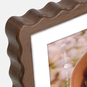 ZEP Houten fotolijst Lione Bruin Natuur 13x18 tot 30x40 Passepartout Vintage