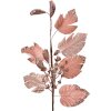 Clayre & Eef Kerstdecoratie Bloem Roze 23x6x64 cm