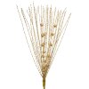 Clayre & Eef 66130 Kerstdecoratie goud plastic 12x4x60 cm