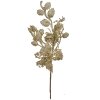 Clayre & Eef Decoratieve Tak Goudkleurig 12x6x27 cm Kunststof