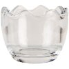 Clayre & Eef 6GL4950 Opbergpot konijn helder glas 6x6x12 cm landelijke stijl