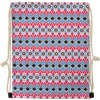 Juleeze JZBG0306 Rugzak Ethno Blue Rood 34x1x43 cm