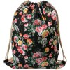Juleeze JZBG0307 Rugzak Floral Chic Zwart 34x1x43 cm
