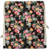 Juleeze JZBG0307 Rugzak Floral Chic Zwart 34x1x43 cm