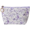 Juleeze JZTB0082 Toilettas Paars Wit 21x5x13 cm PU