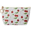 Juleeze JZTB0083 Toilettas Wit Kersenpatroon 21x5x13 cm PU