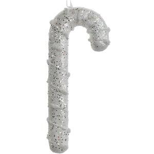 Clayre & Eef 66178 Candy Cane Hanger Wit 7x2x17 cm...