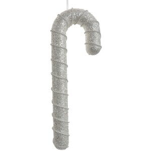 Clayre & Eef 66184 Candy Cane Hanger Wit 12x4x33 cm...
