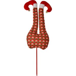 Clayre & Eef 66196 Kerst Elfenpoten Decoratie Rood...