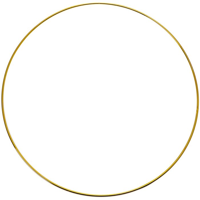 Clayre & Eef 66200M Decoratiering Goud Ø30x1cm IJzer