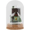 Clayre & Eef Glazen bel Ø8x12cm Transparant met kurken voet Decoratie