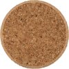 Clayre & Eef Glazen bel Ø8x12cm Transparant met kurken voet Decoratie
