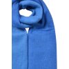 Juleeze JZSC0835BL Dames Sjaal Blauw 40x240 cm Synthetisch Franje