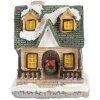 Clayre & Eef 6PR5735 Decoratie Huis LED Beige Groen 5x5x6 cm