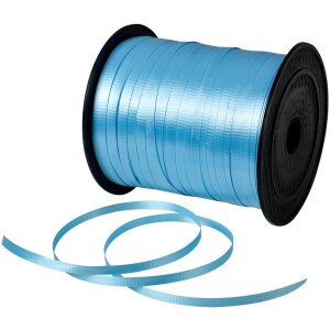 Clayre & Eef Lint Blauw 0.5cm x 228m Kunststof glanzend