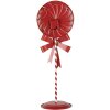 Clayre & Eef 6Y5635 Decoratie Lolly LED 36x29x100 cm Metaal Rood Groen