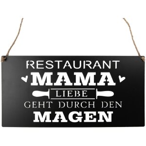 Clayre & Eef 6Y5699 Tekstbord Liefde gaat door de...