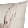 Clayre & Eef KT021.422 Kussenhoes Bunny Beige 45x45 cm Landelijke stijl