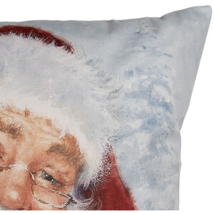 Clayre & Eef KT021.406 Kussenhoes Kerst Design Grijs...