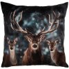 Clayre & Eef KT021.411 Kussenhoes hertenmotief 45x45 cm landelijke stijl