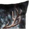 Clayre & Eef KT021.411 Kussenhoes hertenmotief 45x45 cm landelijke stijl