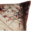 Clayre & Eef KT021.414 Kussenhoes 45x45 cm Bruin Oranje Hertenmotief