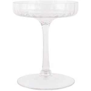 Clayre & Eef 6GL4929 Glazen stolp konijnvorm Ø 12x29 cm Transparante decoratie