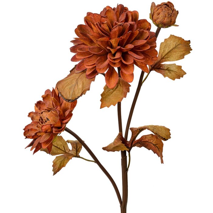 Clayre & Eef 6PL0387CH Kunstbloem Bruin 66 cm