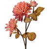Clayre & Eef 6PL0387P Kunstbloem Roze Bruin 66 cm