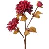 Clayre & Eef 6PL0387R Kunstbloem roodbruin 10x10x66 cm