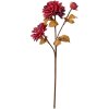 Clayre & Eef 6PL0387R Kunstbloem roodbruin 10x10x66 cm