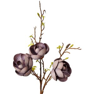 Clayre & Eef 5PL0169BL Deko Zweig Violett Braun 106...