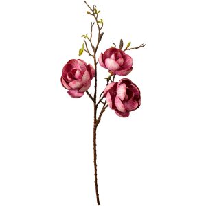 Clayre & Eef 5PL0169PA Decoratieve Tak Roze Bruin 20x20x106 cm Kunststof