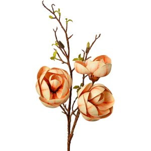 Clayre & Eef 5PL0169Y Decoratie Tak met Bloemen Geel...
