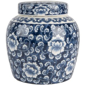 Clayre & Eef 6CE2138 Decoratiepot met Deksel...