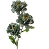 Clayre & Eef decoratieve tak bloemen groen 64cm kunststof natuurlijke look