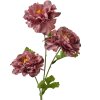 Clayre & Eef Decoratieve Tak met Bloemen Paars 64 cm Kunststof