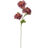 Clayre & Eef Decoratieve Tak met Bloemen Paars 64 cm Kunststof