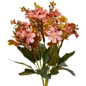 Clayre & Eef 6PL0380PA Kunstbloem paars-groen...