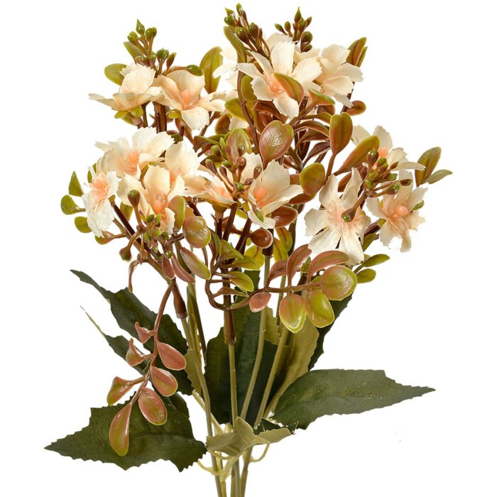Clayre & Eef 6PL0380Y Kunstbloem geel-groen 10x10x33 cm