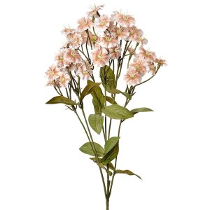Clayre & Eef Decoratieve Takken Bloemen Beige Groen...