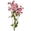 Clayre & Eef decoratieve tak roze bloemen 8x8x63 cm plastic levensecht
