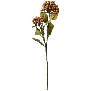 Clayre & Eef 6PL0386BE Kunstbloem 8x7x53 cm Bruin Groen decoratieve tak