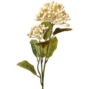 Clayre & Eef 6PL0386W Kunstbloem Beige Groen 8x7x53...