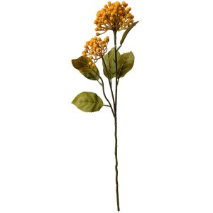 Clayre & Eef 6PL0386Y Kunstbloem Geel Groen 8x7x53 cm Kunststof